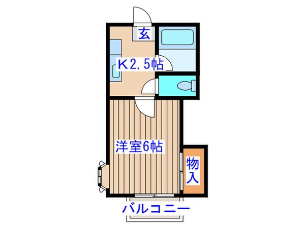 ノーブル桜ヶ丘の物件間取画像